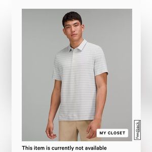 Lululemon Mens Polo Sz Medium NWT